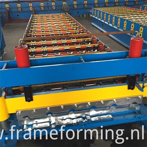 glazed tile roofing machine